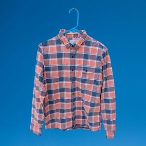 Men's 1901 Plaid Button Down Shirt - Red and Blue